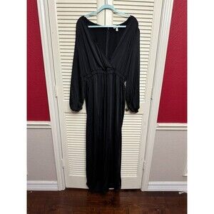 Nordstrom Indie V-Neck Fit & Flare Dress SIZE L